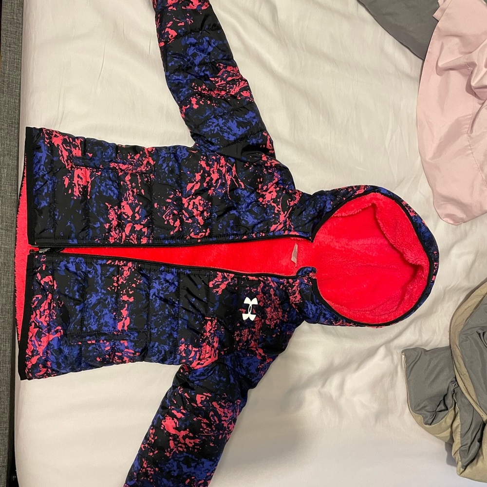 Girls reversible under armour jacket